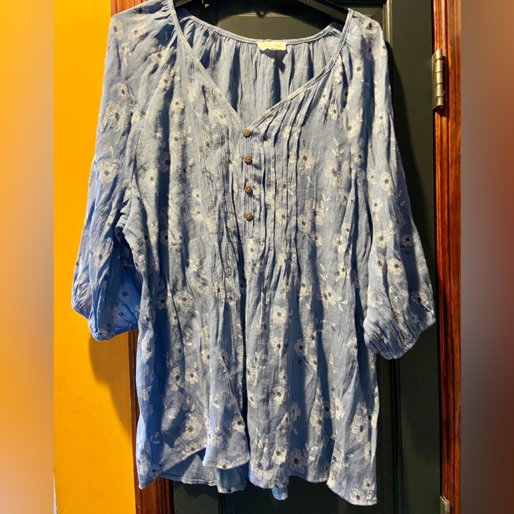 3X Boho Peasant Blouse